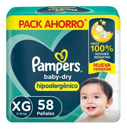 PAMPERS BABY-DRY – Pañalera Belyan